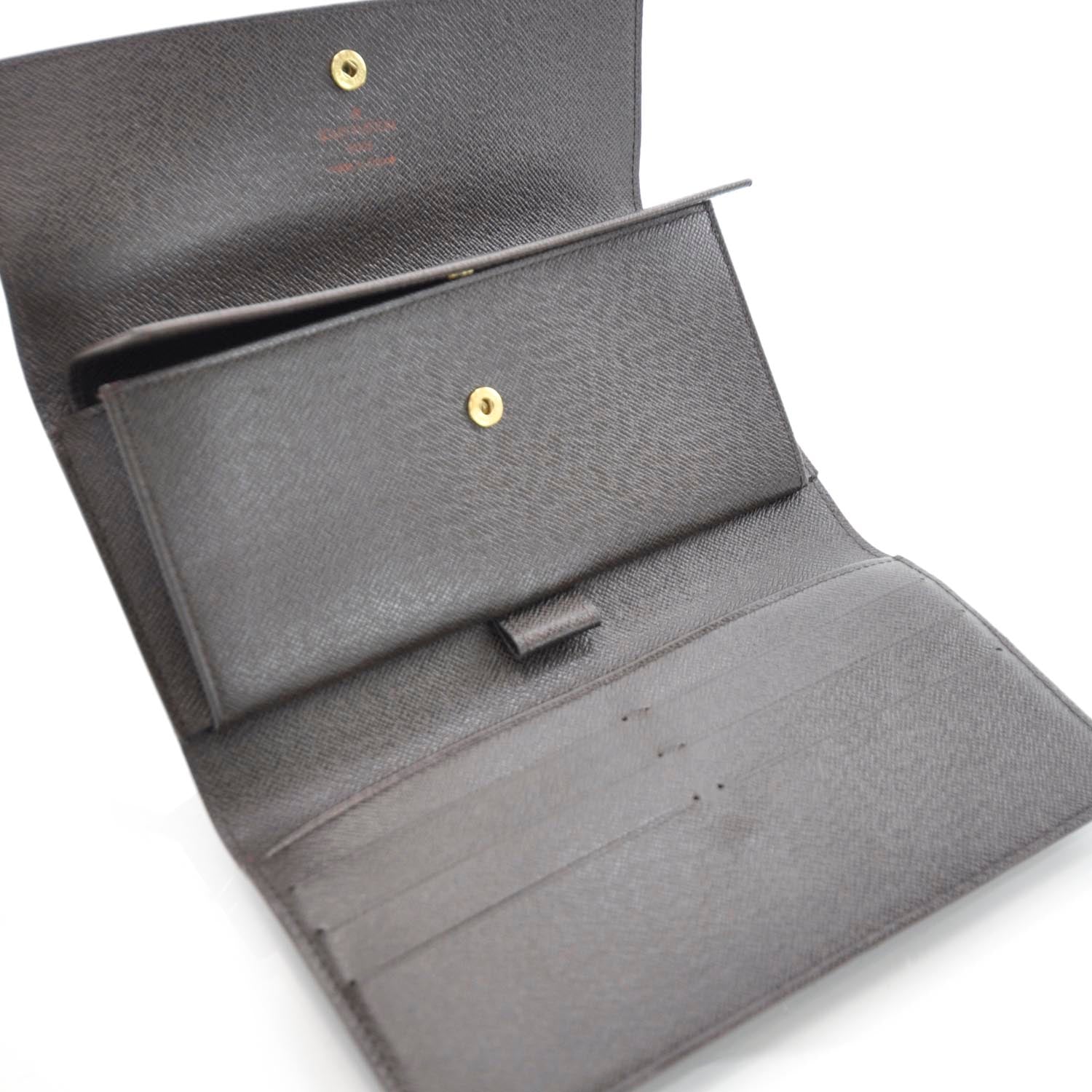 Louis Vuitton Damier Ebene Porte Tresor International Wallet 5 of 7