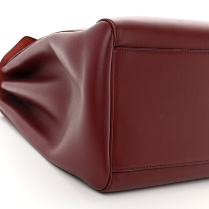 Celine Calfskin Large Soft 16 Bag Burgundy 9 of 10