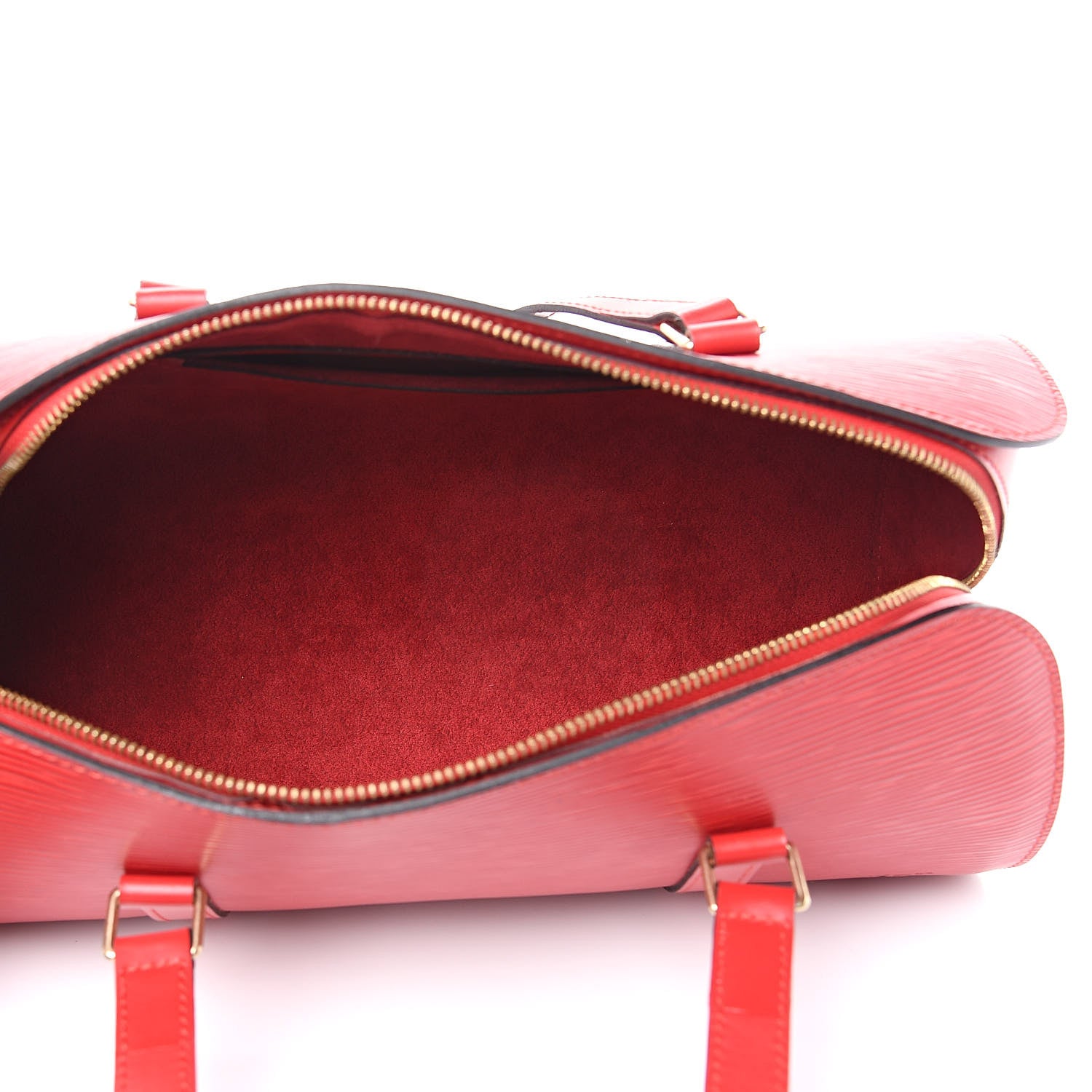 Louis Vuitton Epi Soufflot Castillan Red 5 of 9