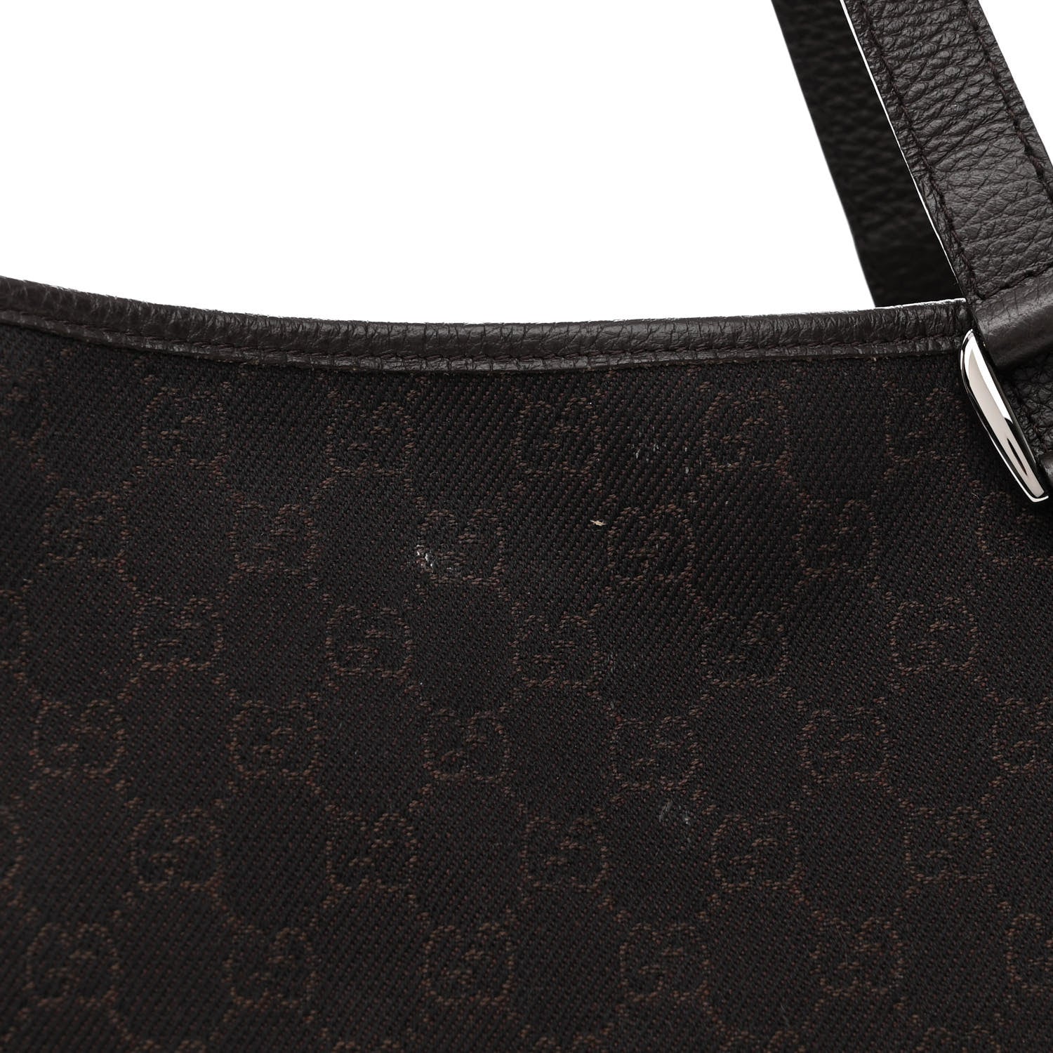 Gucci Monogram Medium Abbey Shoulder Bag Chocolate 10 of 12