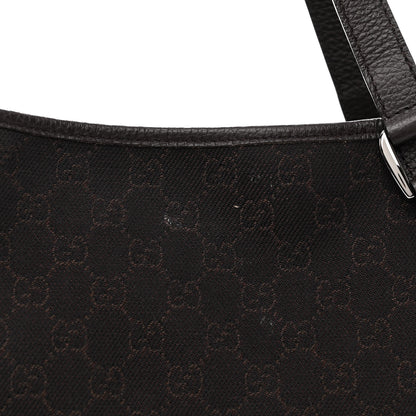 Gucci Monogram Medium Abbey Shoulder Bag Chocolate 10 of 12