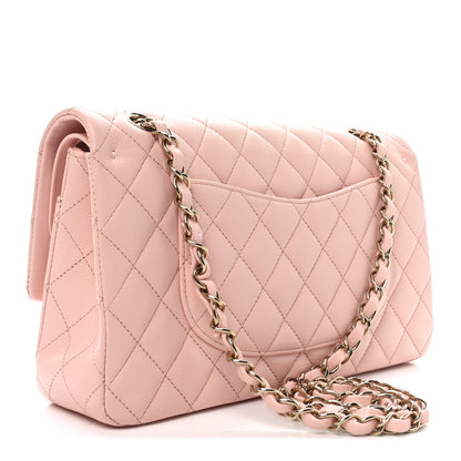 Chanel Caviar Quilted Medium Double Flap Light Pink 3 of 10