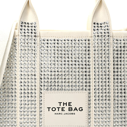 Marc Jacobs Crystal Canvas Small The Tote Bag White 8 of 10