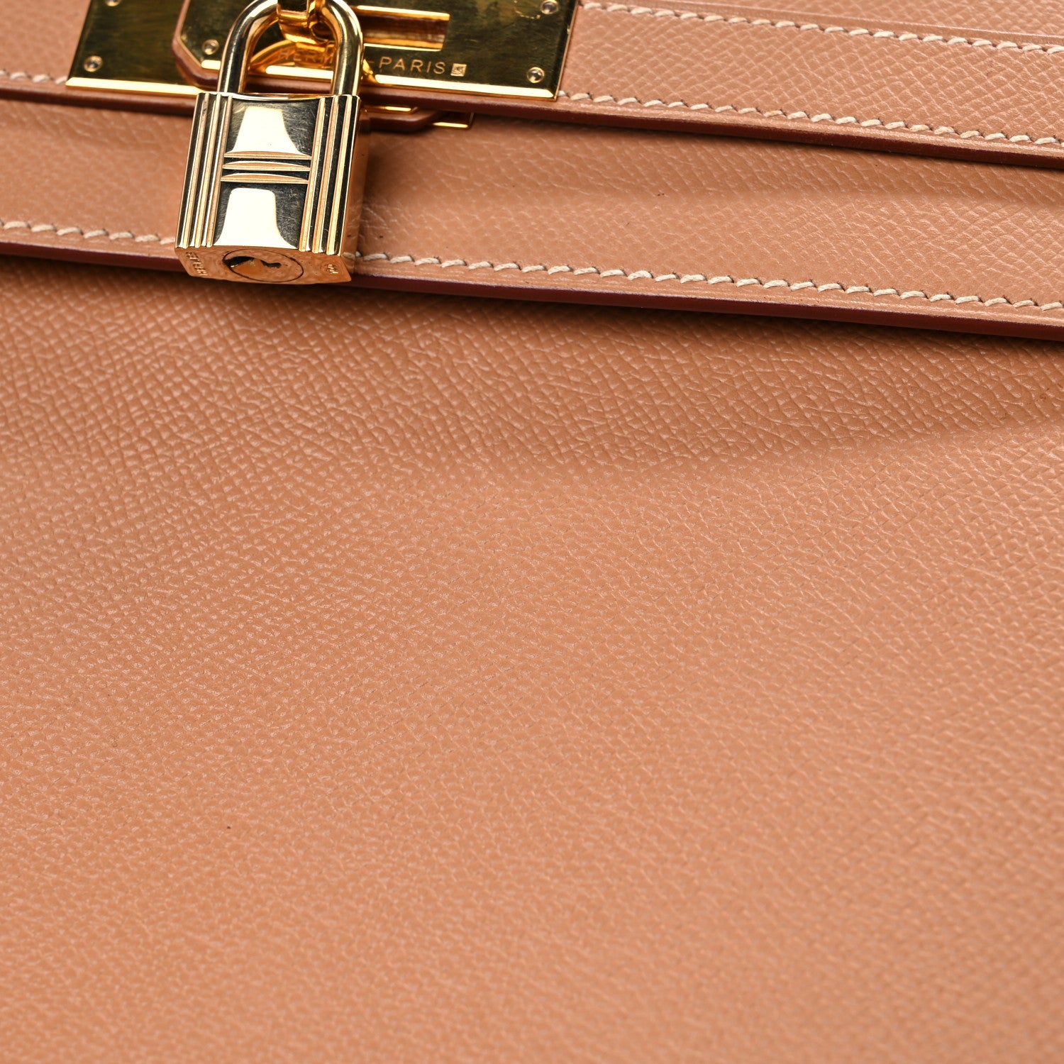 Hermes Courchevel Kelly Sellier 35 Naturelle 12 of 12