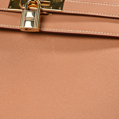 Hermes Courchevel Kelly Sellier 35 Naturelle 12 of 12