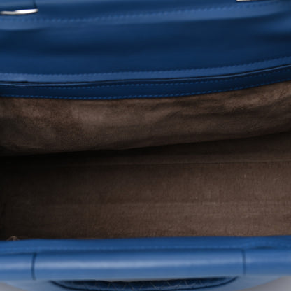 Bottega Veneta French Calfskin Bretagne Tote Blue 5 of 10