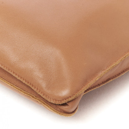 Hermes Lambskin Clou De Selle Pouch Gold 4 of 9