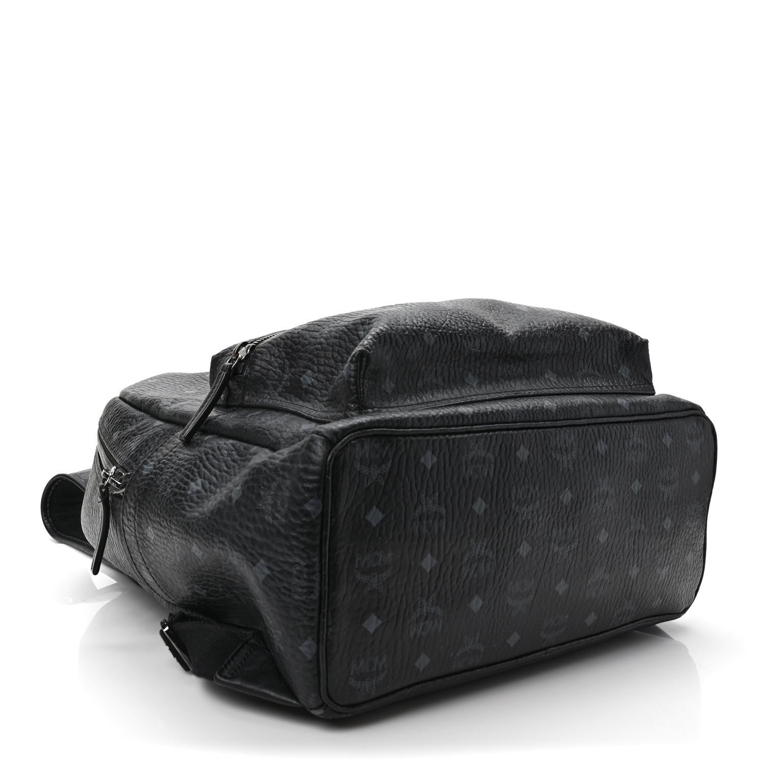 MCM Visetos Large Stark Backpack Black 4 of 11