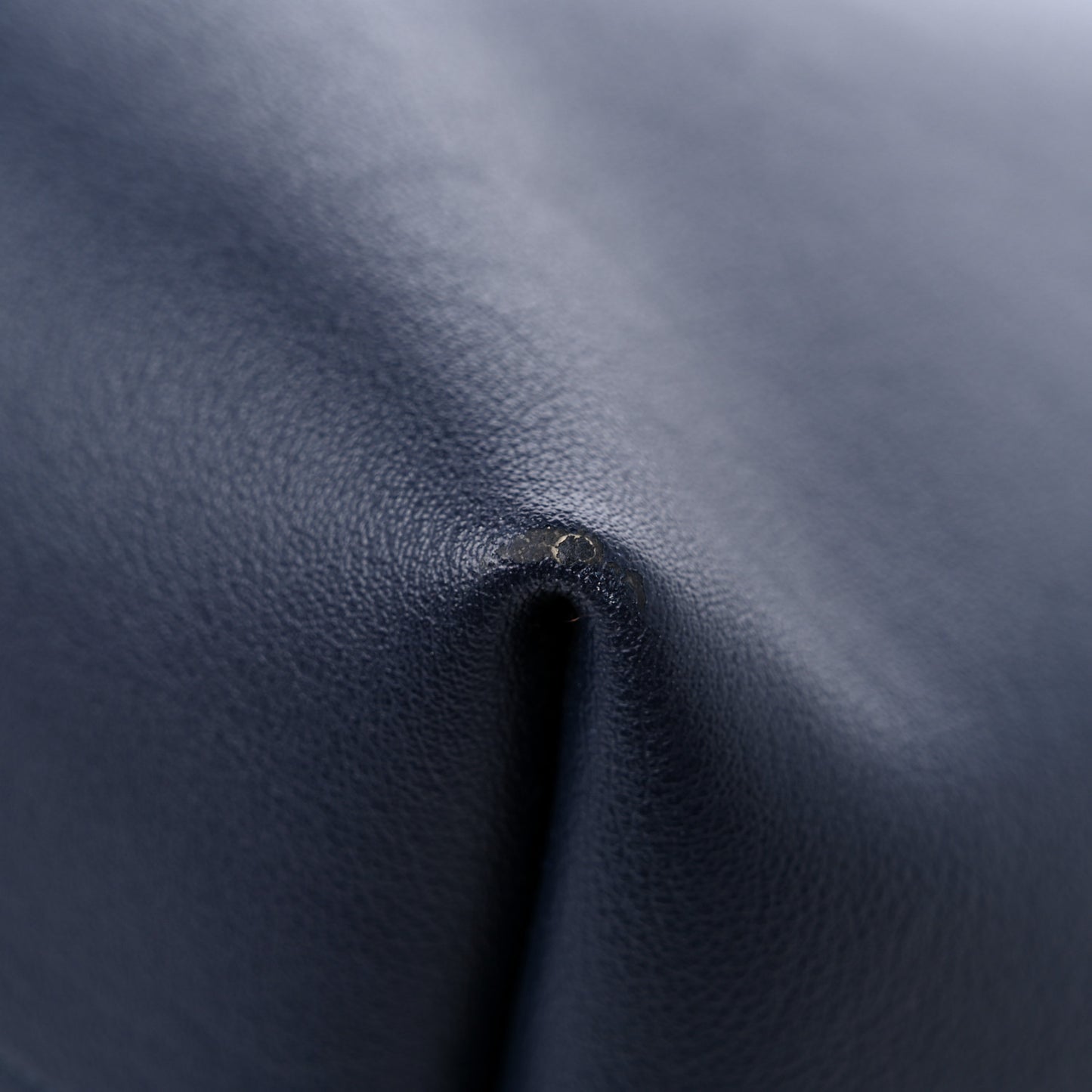 Calfskin Large Shopping Tote Navy