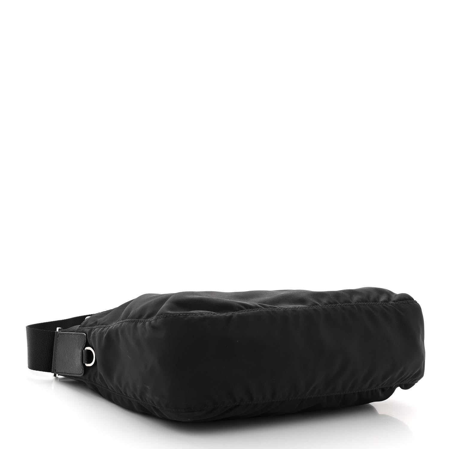 Prada Tessuto Nylon Messenger Bag Black 4 of 10