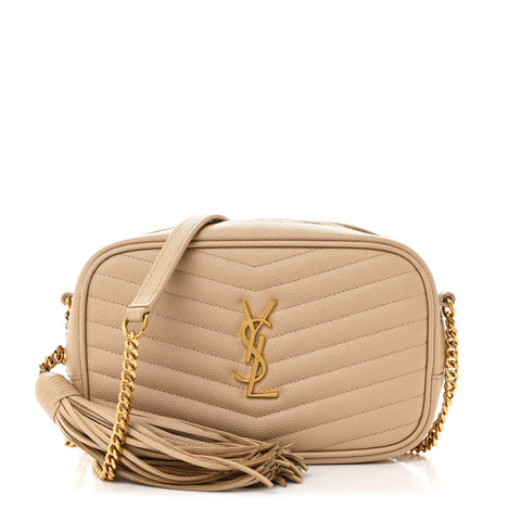 Grain De Poudre Matelasse Monogram Mini Lou Camera Bag New Powder