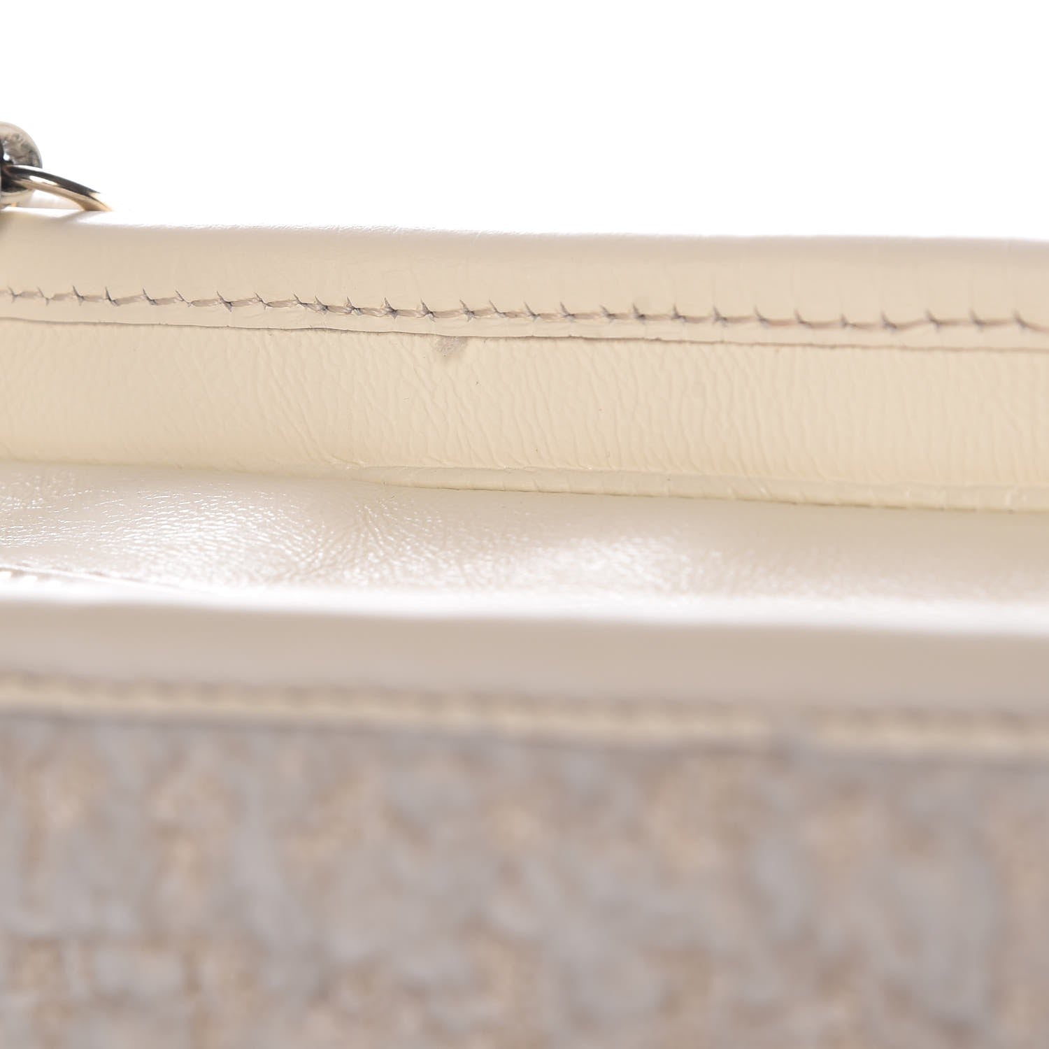 Chanel Tweed Calfskin Medium Gabrielle Hobo Ivory 9 of 9