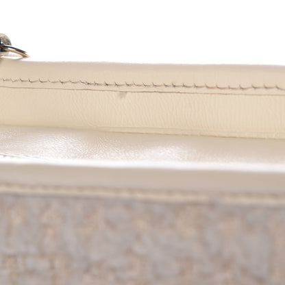 Chanel Tweed Calfskin Medium Gabrielle Hobo Ivory 9 of 9