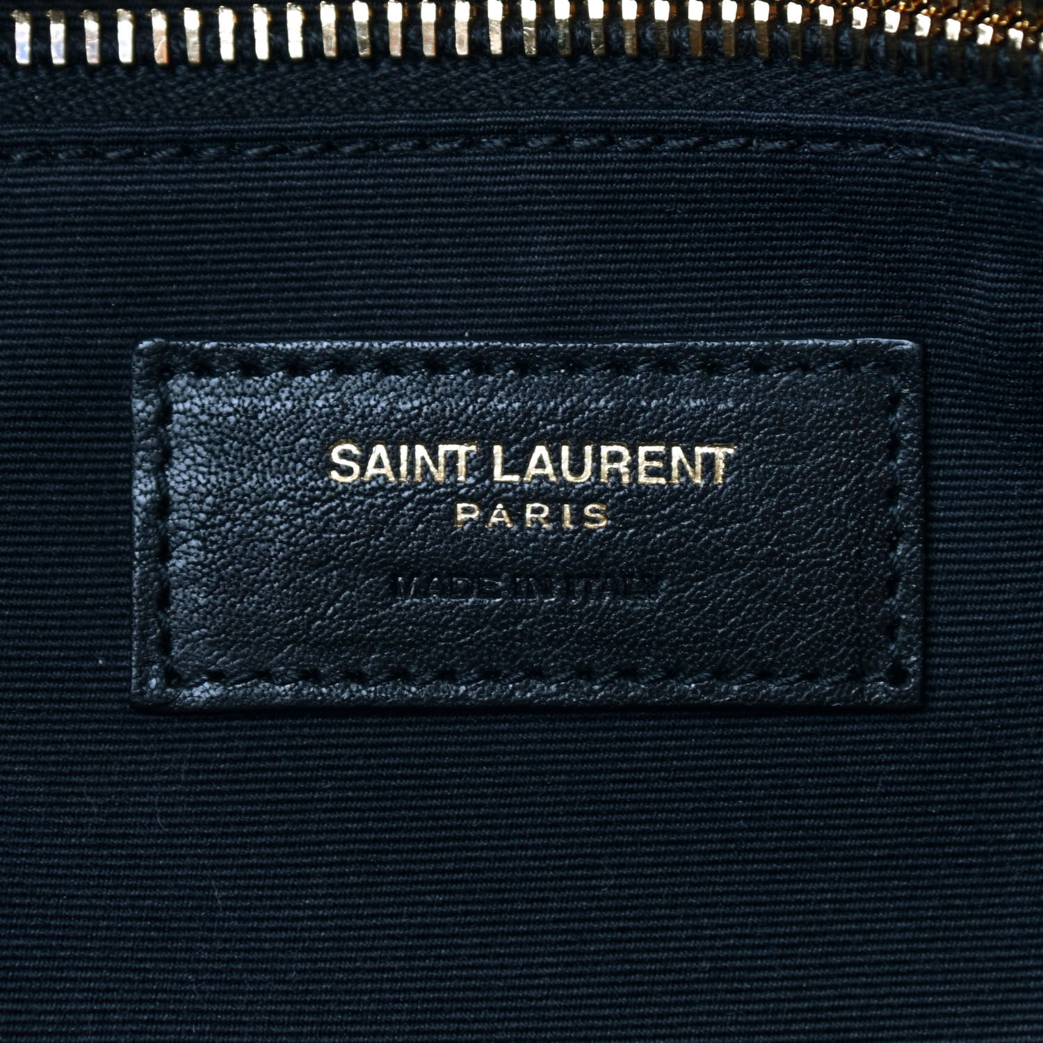 Saint Laurent Canvas Calfskin Leopard Print Rive Gauche Noe Tote Natural Black 5 of 8