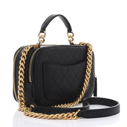 Chanel Caviar Quilted Small Camera Bag Black 3 of 10