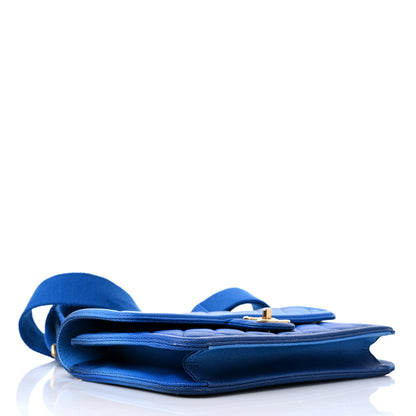 Chanel Caviar Quilted Medium Sunset On The Sea Flap Blue 4 of 15