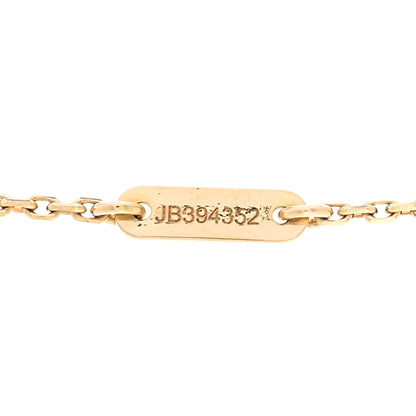 Van Cleef & Arpels 18K Yellow Gold Mother of Pearl Sweet Alhambra Pendant Necklace 4 of 4
