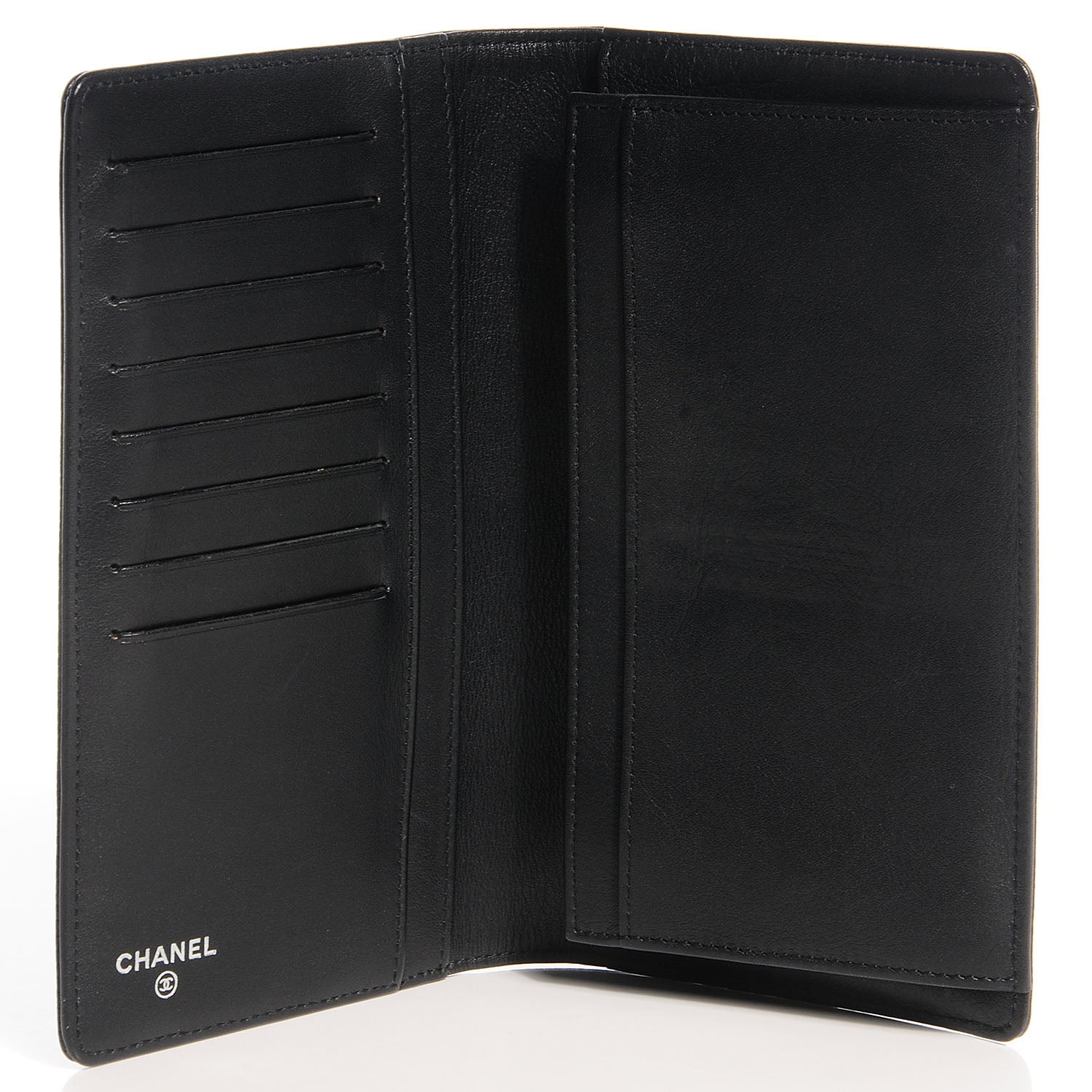 Chanel Caviar Yen CC Wallet Black 4 of 7