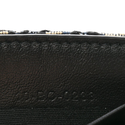 Christian Dior Oblique Bill Clip Wallet Beige Black 8 of 9