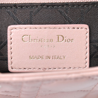 Christian Dior Lambskin Cannage Small Lady Dior Pink 8 of 8