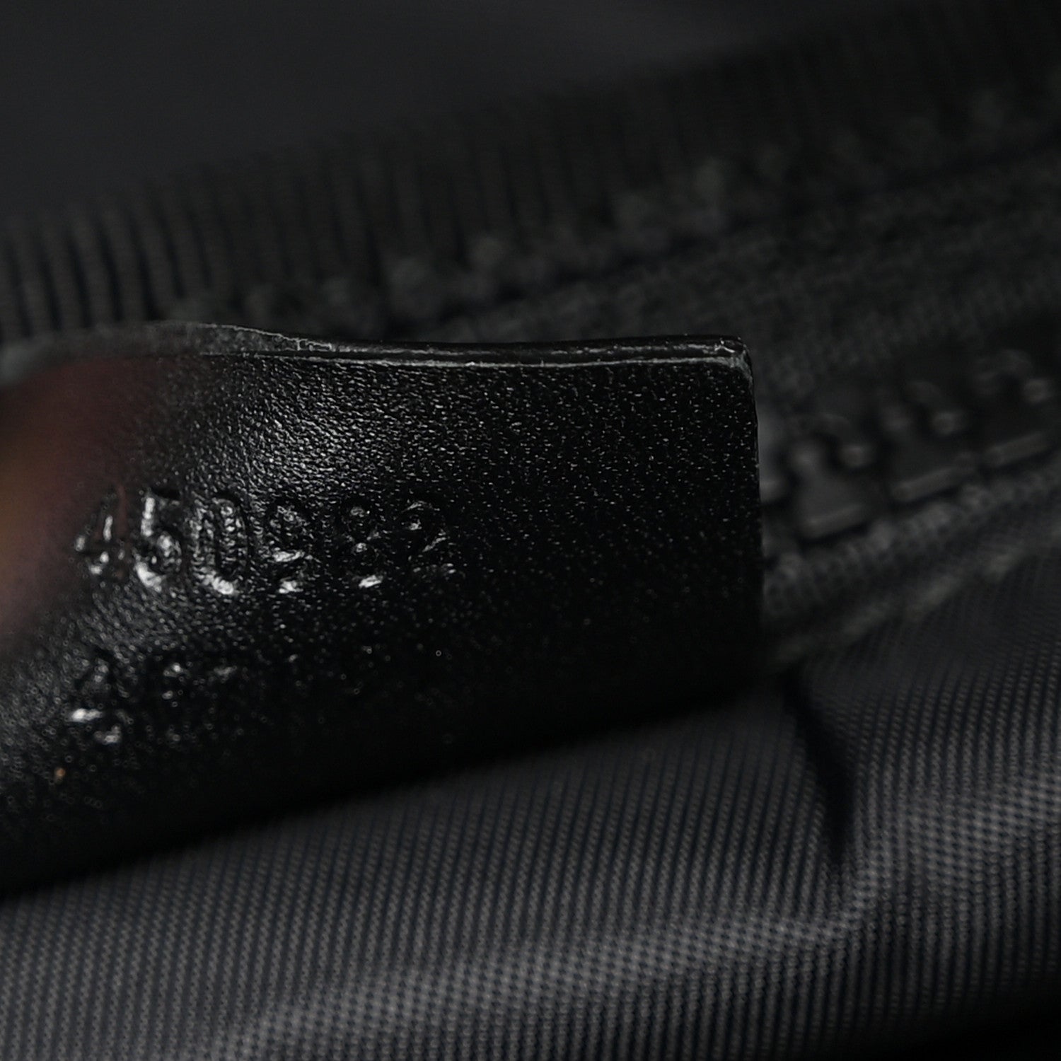 Gucci Techno Canvas Web L'Aveugle Par Amour Embroidered Double Buckle Backpack Black 7 of 11
