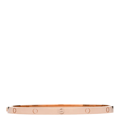 Cartier 18K Pink Gold Small LOVE Bracelet 17 2 of 8