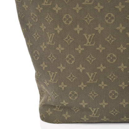 Louis Vuitton Mini Monogram Lucille GM Kaki 9 of 10