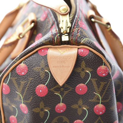 Louis Vuitton Monogram Cerises Speedy 25 6 of 11