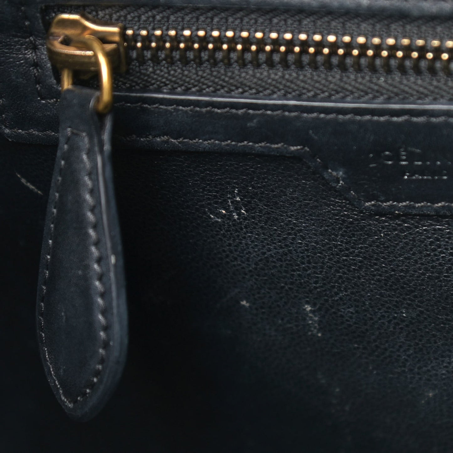 Smooth Calfskin Micro Luggage Black
