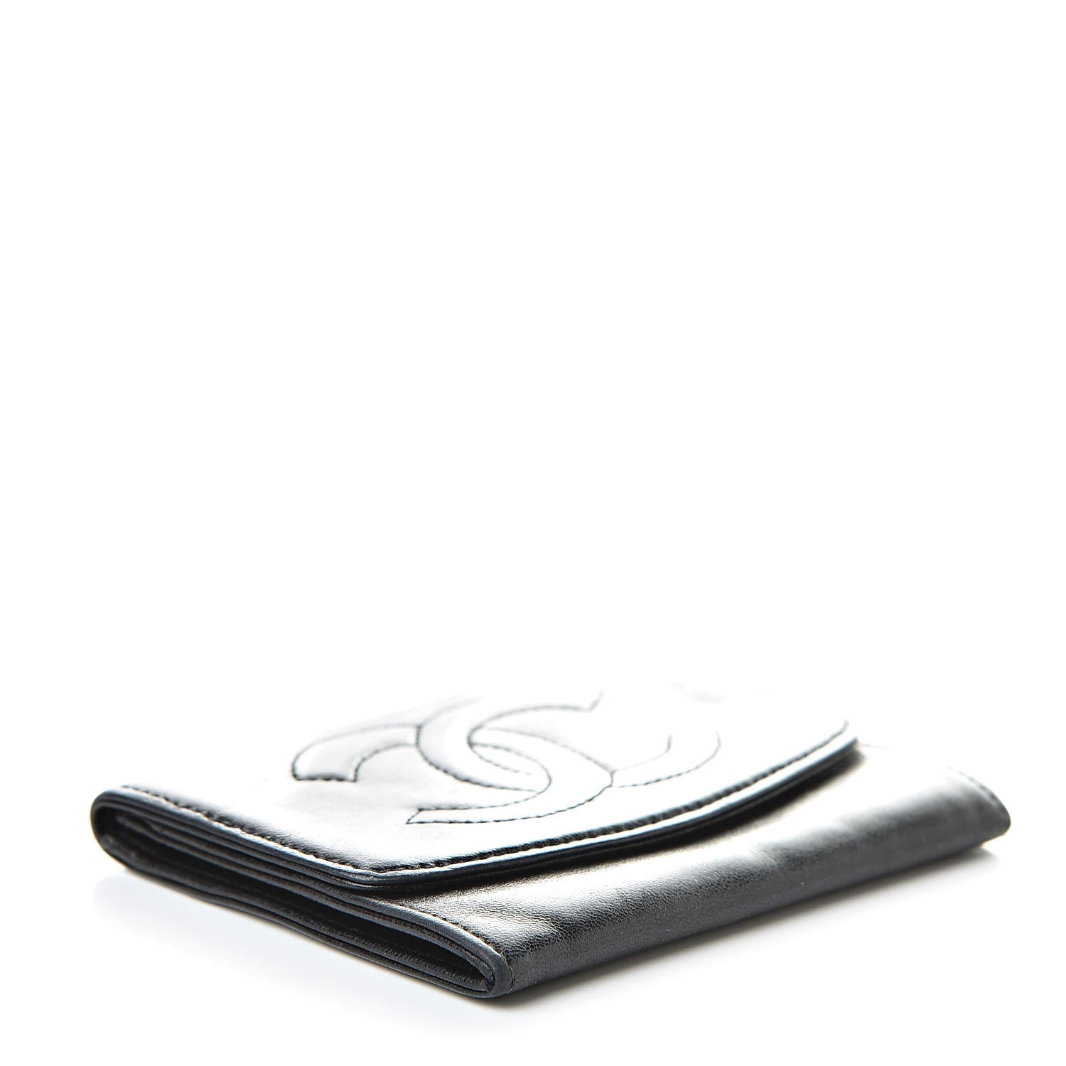Chanel Calfskin Timeless Coin Purse Black 4 of 14