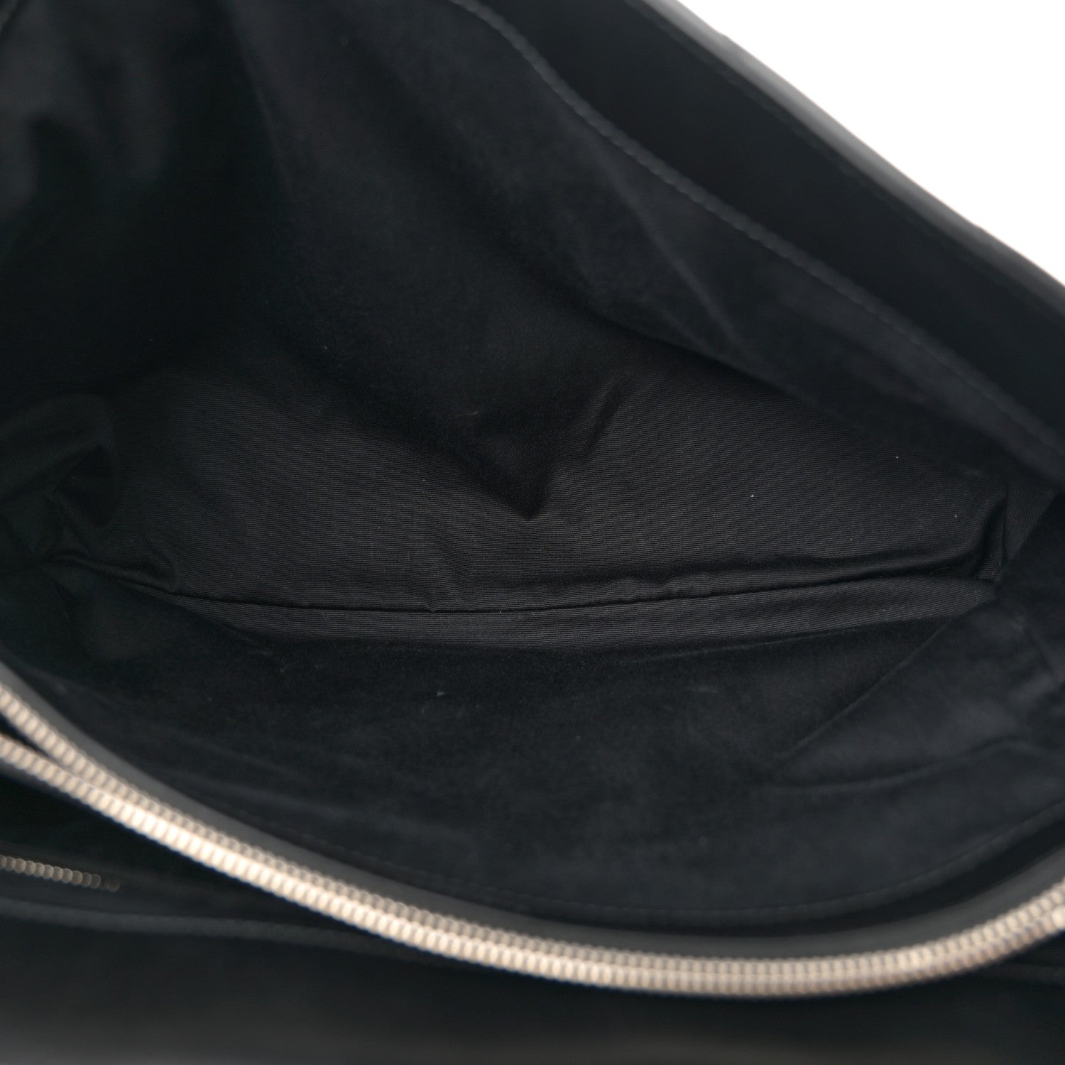 Saint Laurent Calfskin Y Quilted Monogram Large Loulou Chain Satchel Black 5 of 11