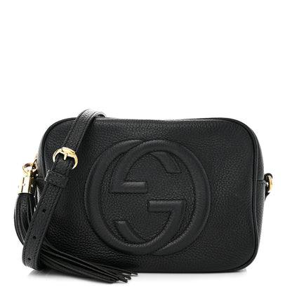 Gucci Pebbled Calfskin Small Soho Disco Bag Black 1 of 15
