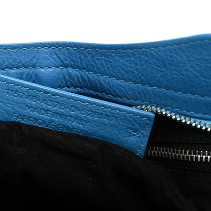 Balenciaga Agneau Classic Silver Hardware City Bleu Azur Clair 8 of 11
