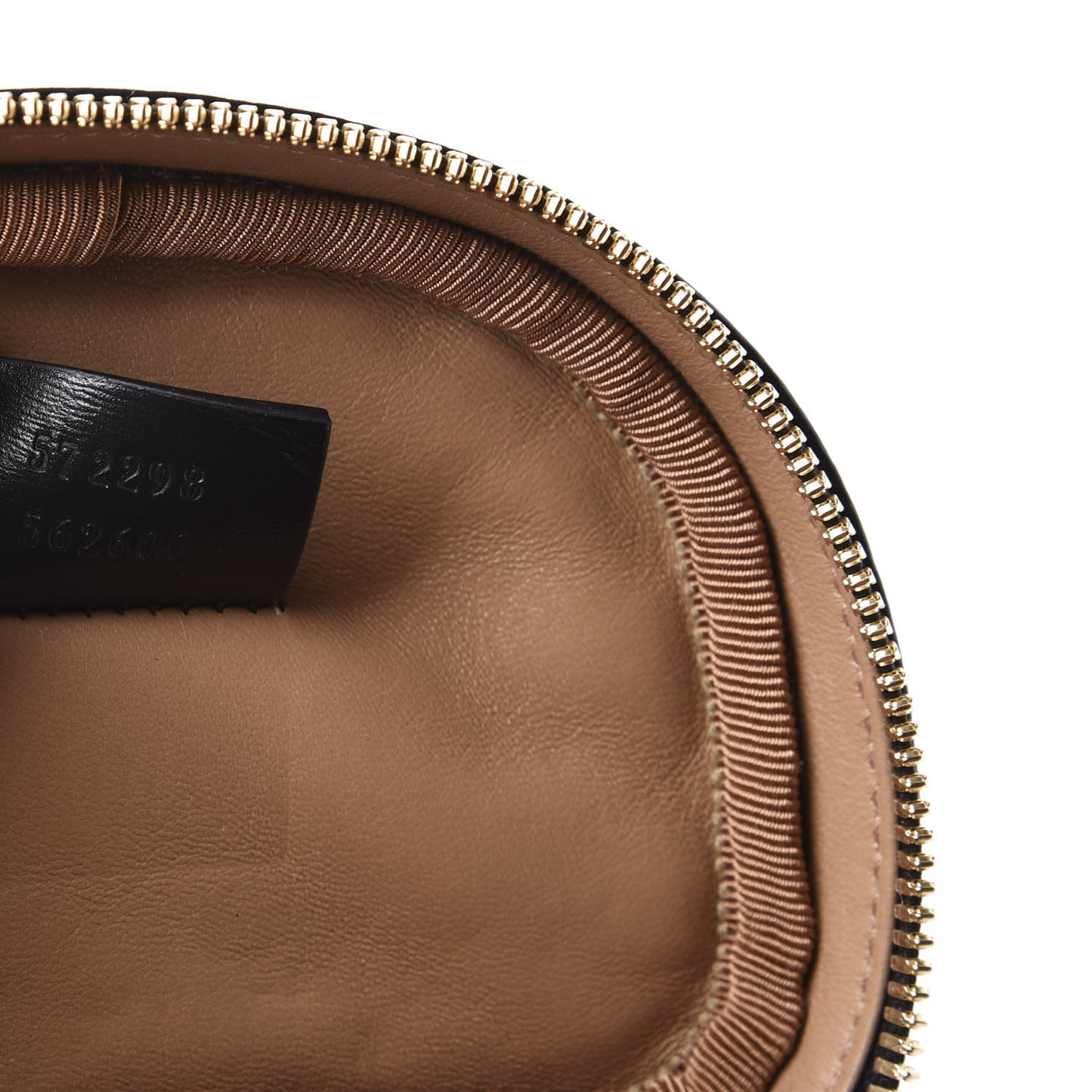 Calfskin Trapuntata Zumi Belt Bag Black