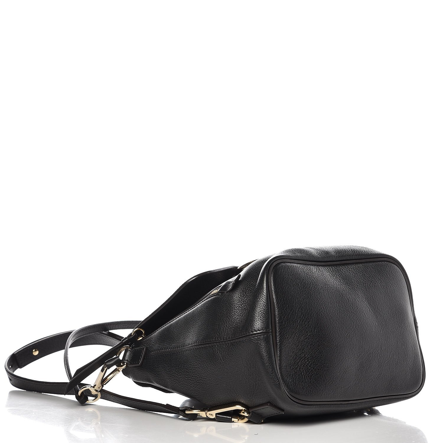 Chloe Suede Calfskin Small Faye Backpack Black 5 of 7