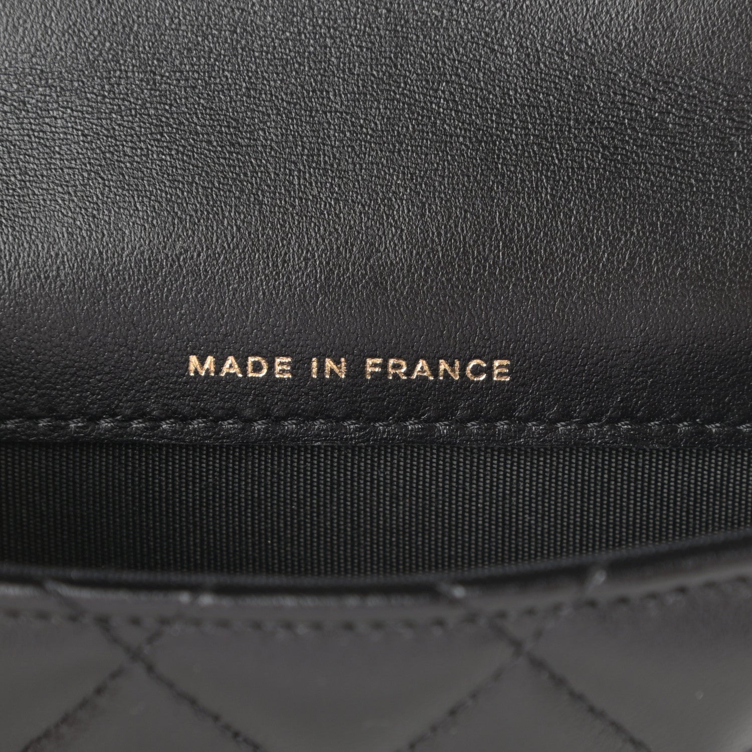 Chanel Lambskin Quilted Top Handle Flap Coin Purse With Chain Black 6 of 10
