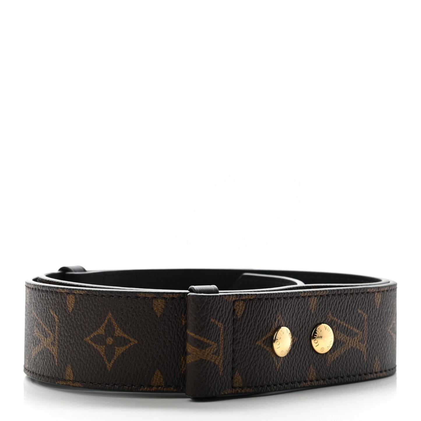 Monogram Adjustable Bandouliere Shoulder Strap Black