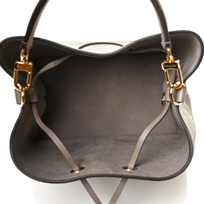 Louis Vuitton Empreinte Monogram Giant Neonoe MM Tourterelle Creme 5 of 11