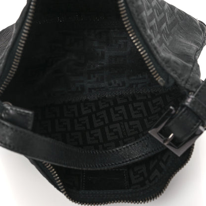 Fendi Zucchino Mini Pochette Black 4 of 10