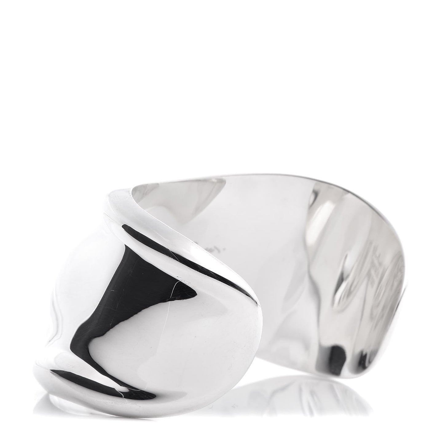 Sterling Silver Medium Elsa Peretti Left Wrist Bone Cuff Bracelet