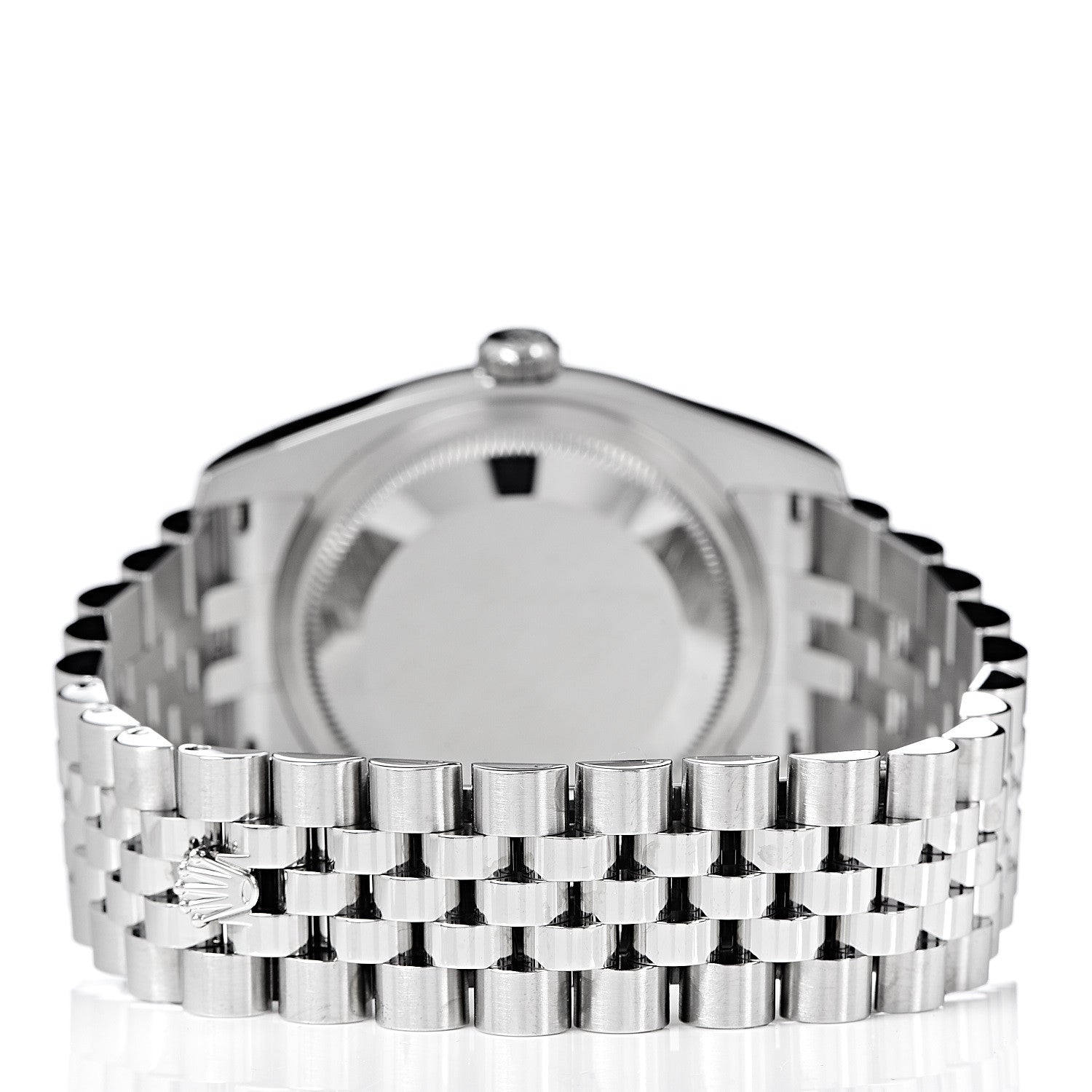 Rolex Stainless Steel 18K White Gold 36mm Oyster Perpetual Datejust Watch Silver 116234 4 of 8