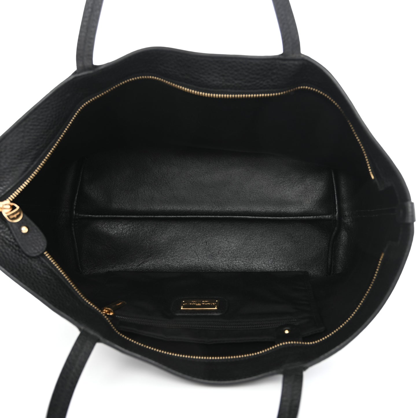 Calfskin Medium Tote Black