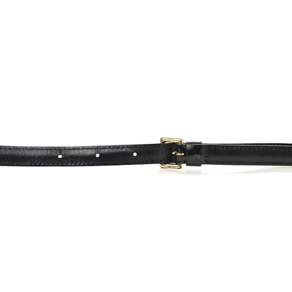 Louis Vuitton Calfskin 16mm Adjustable Shoulder Strap Black 5 of 14