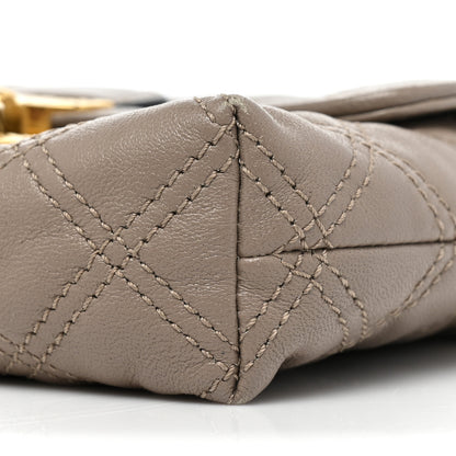Marc Jacobs Lacquered Lambskin Baroque Single Flap Grey 7 of 15
