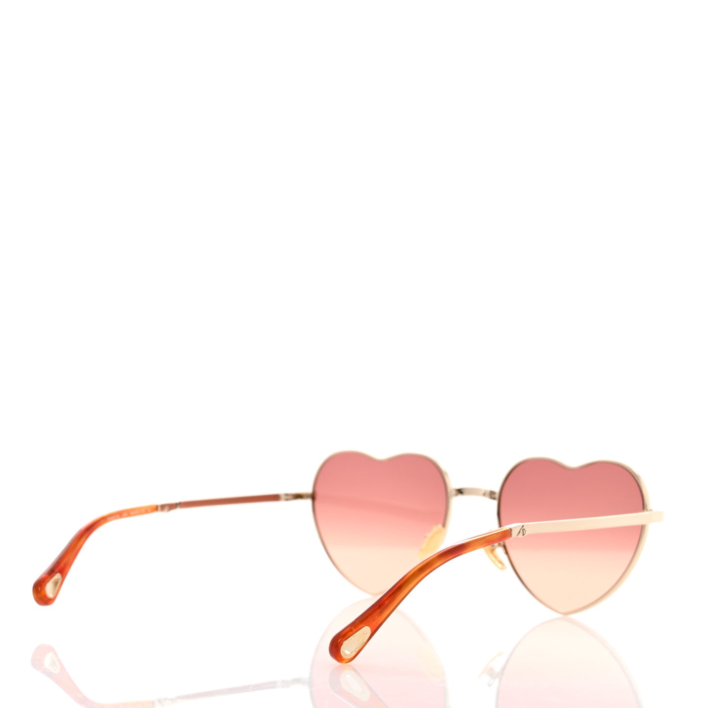Milane Heart Sunglasses CH0071S Red Orange