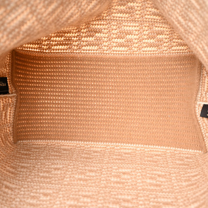 Fendi Cashmere Knit FF Large Shopper Tote Cammello 5 of 10