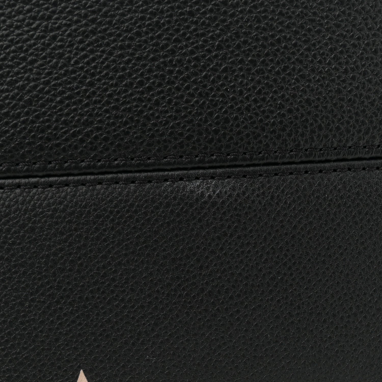 Louis Vuitton Empreinte Monogram Giant Speedy Bandouliere 25 Black Beige 10 of 10