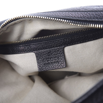 Gucci Pebbled Calfskin Small Miss GG Hobo Black 8 of 10