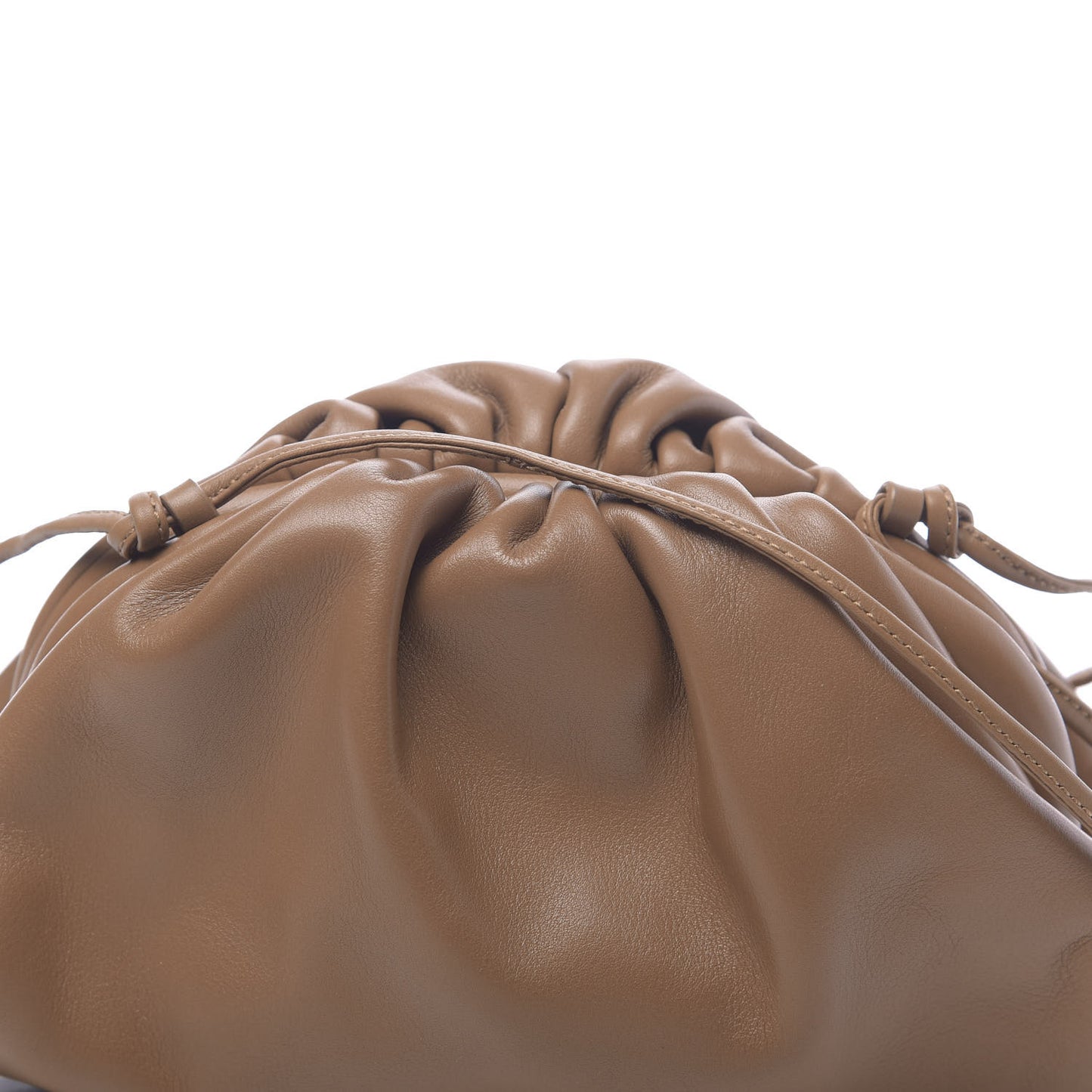 Butter Calfskin The Mini Pouch Cammello