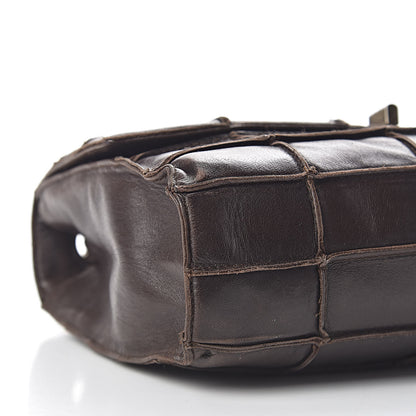 Chanel Lambskin Medium Patchwork Mademoiselle Single Flap Brown 9 of 11